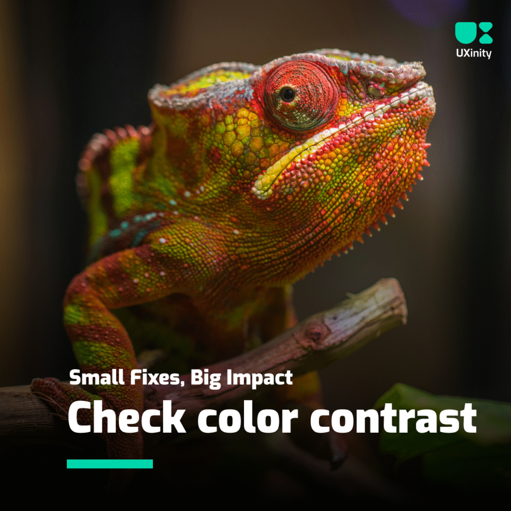 Check Color Contrast