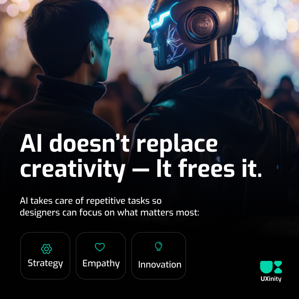 AI doesn’t replace creativity — It frees it.