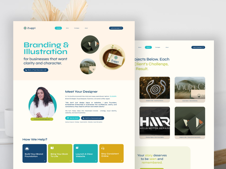 Wordpress Website Zuggri
