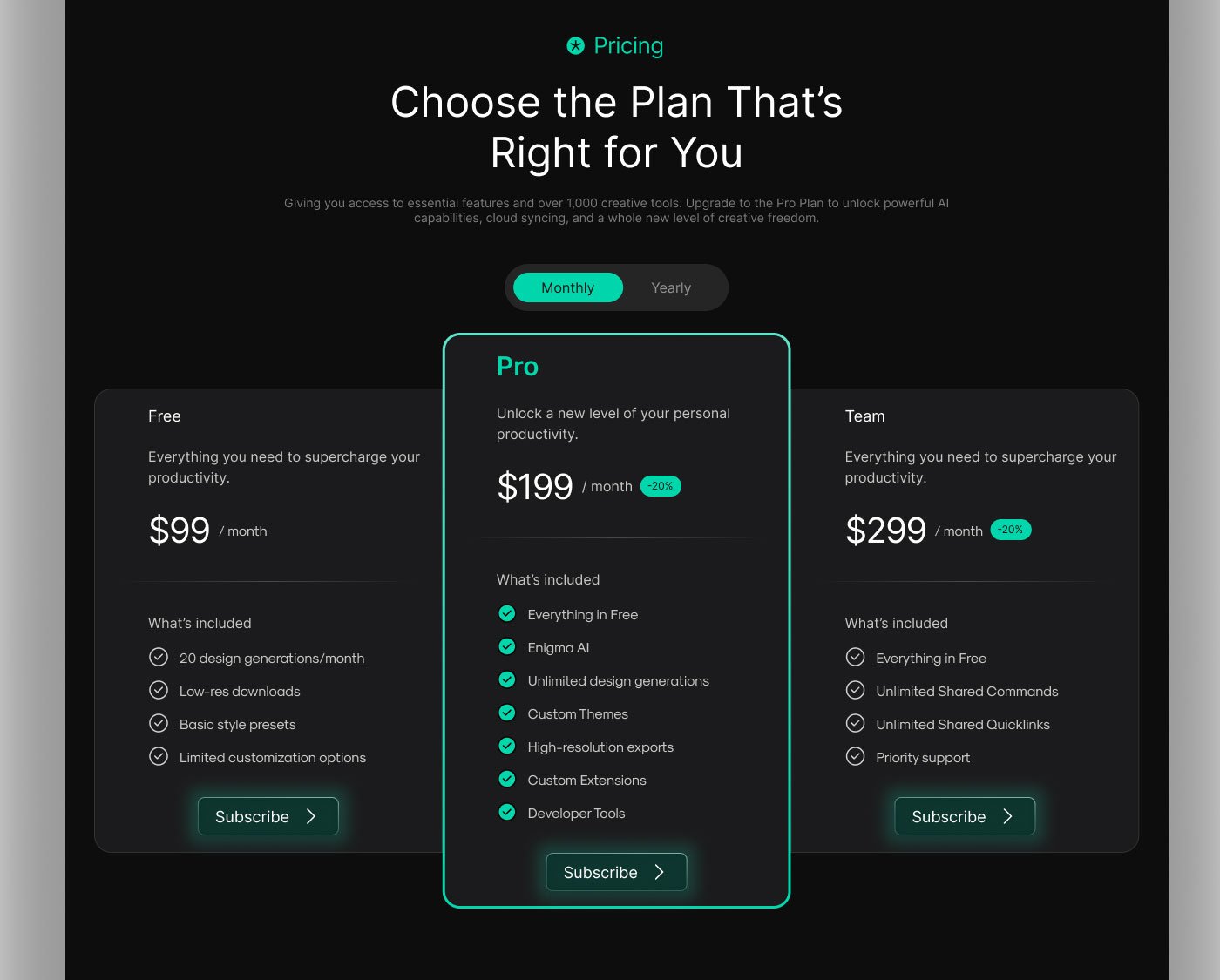 Modern Finance Dashboard & Landing Page Design 06